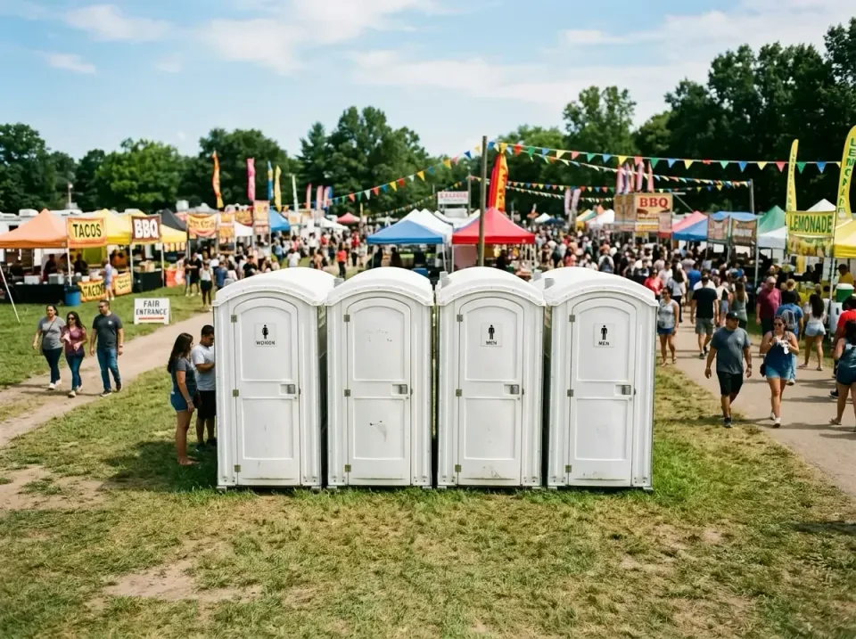 Portable Restrooms — Outdoor Event